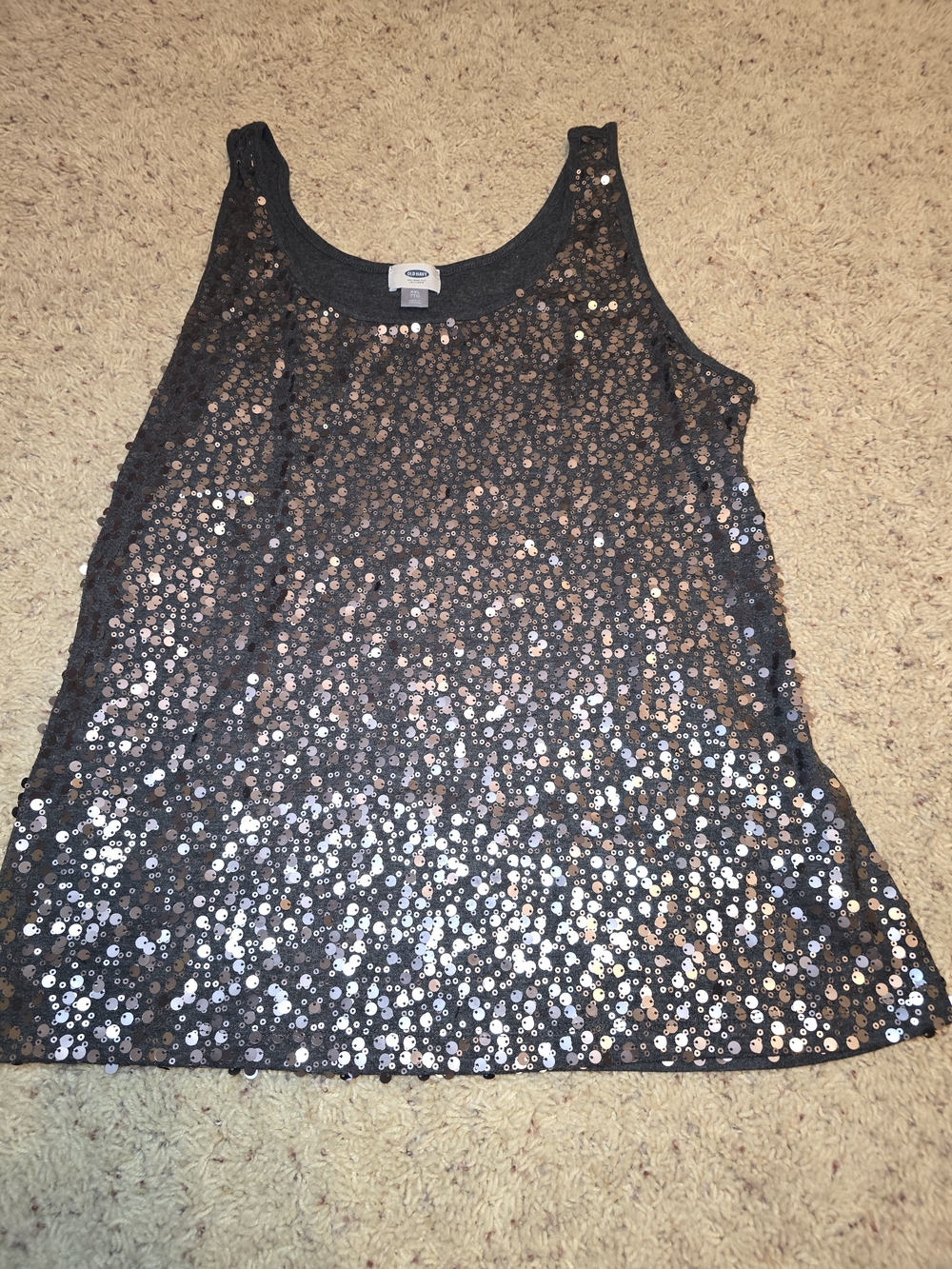 Sequin Tank Top